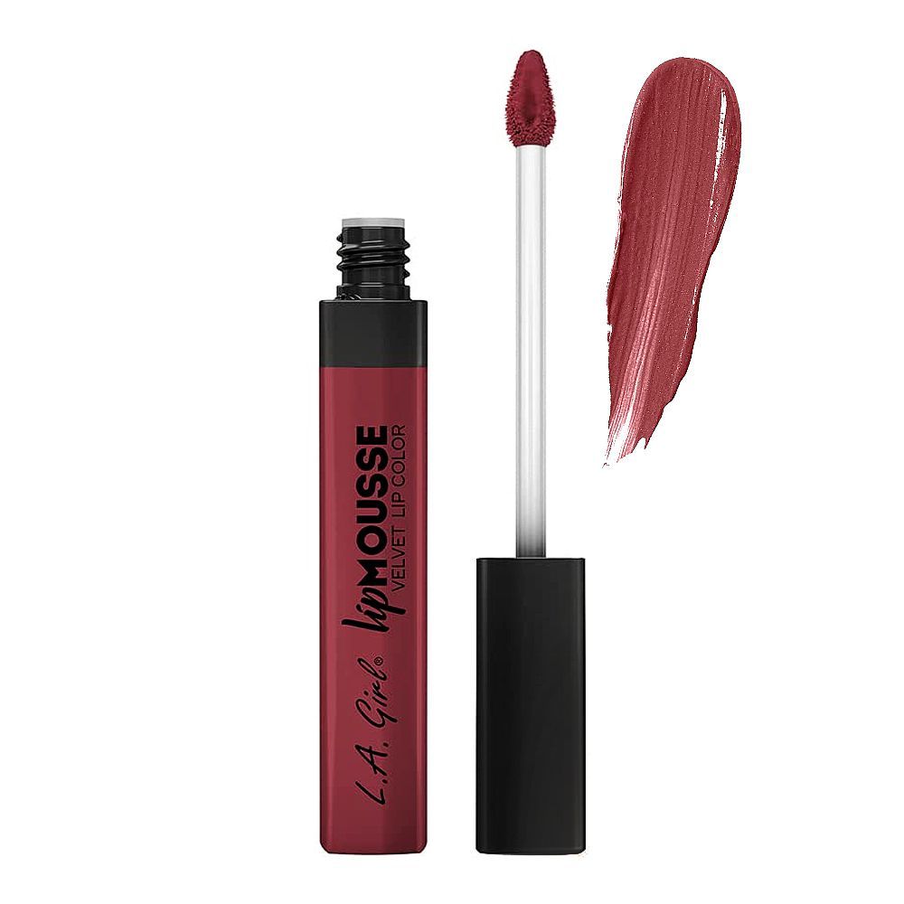 L.A. Girl Lip Mousse Velvet Lip Color, GLC785 Bae-Cation, 6ml - Main Image