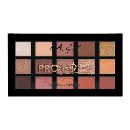 L.A. Girl Pro Neutrals Eyeshadow Palette, GES226 Pro-Neutrals, 15-Pack - Image 2