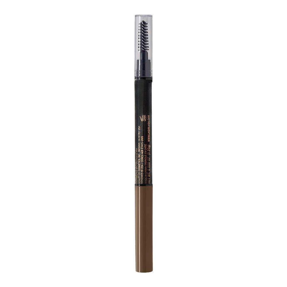 L.A. Girl Brow Bestie Auto Pencil With Spoolie, GBP374 Chestnut, 0.25g - Image 2