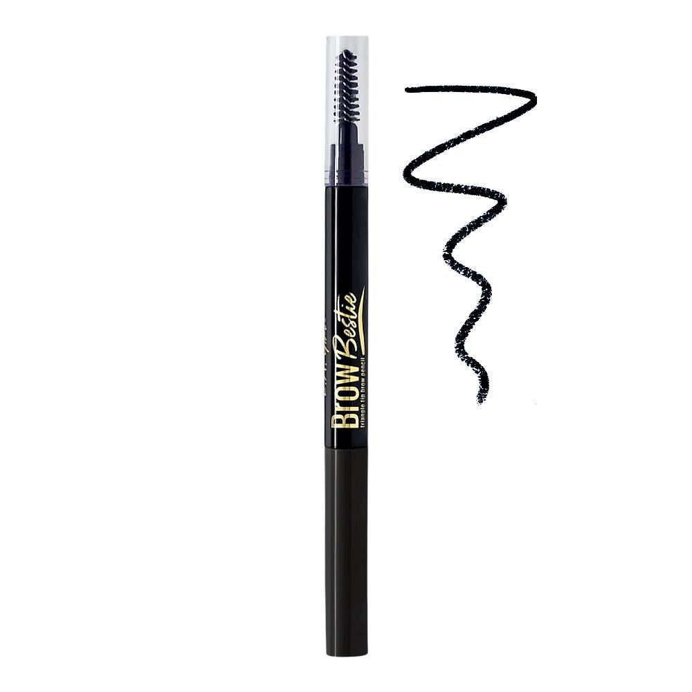 L.A. Girl Brow Bestie Auto Pencil With Spoolie, GBP378 Black Brown, 0.25g - Main Image