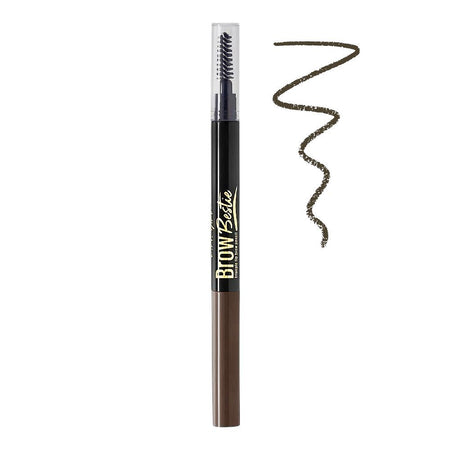 L.A. Girl Brow Bestie Auto Pencil With Spoolie, GBP377 Deep Brown, 0.25g - Main Image