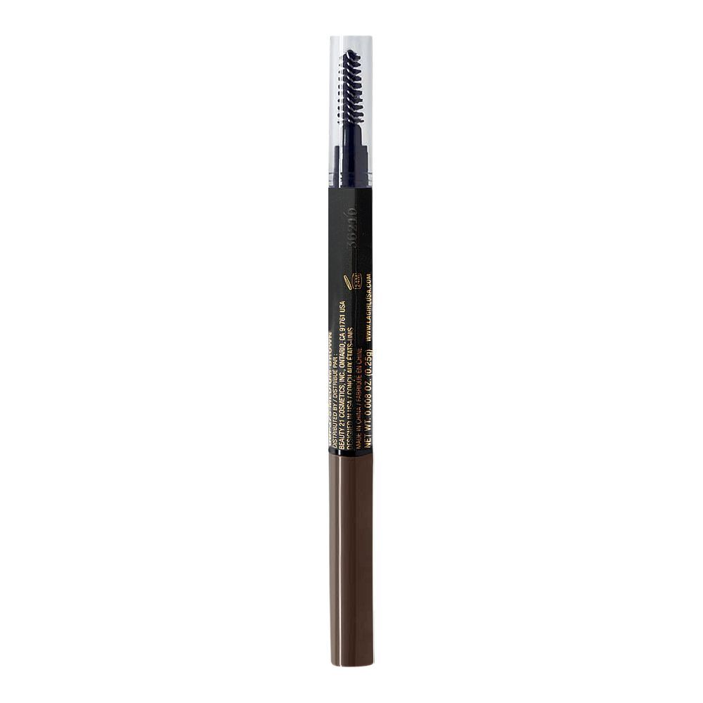 L.A. Girl Brow Bestie Auto Pencil With Spoolie, GBP375 Medium Brown, 0.25g - Image 2
