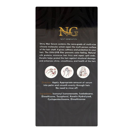 Next Generation Vitamin E Silky & Shiny Reduce Breakage Keratin Hair Serum, 100ml - Image 2