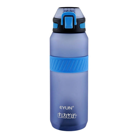 AJF Eyun Plain Water Bottle With Cap Lock, Blue, SB-05, 1000ml - Main Image