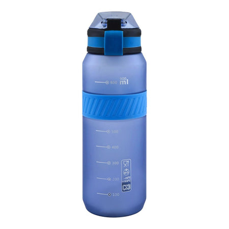 AJF Eyun Plain Water Bottle With Cap Lock, Blue, SB-05, 1000ml - Image 2
