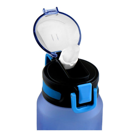 AJF Eyun Plain Water Bottle With Cap Lock, Blue, SB-05, 1000ml - Image 3