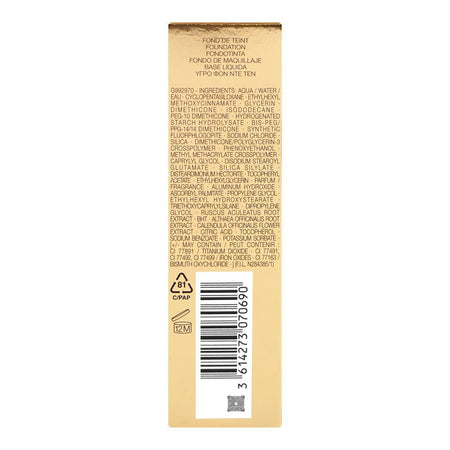 Yves Saint Laurent Touche E'Clat Le Teint Long Wear Glow Foundation, SPF22 PA++ BD10 Warm Porcelain, 25ml - Image 4
