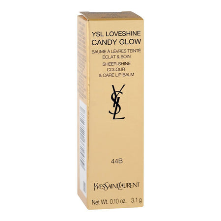 Yves Saint Laurent Love Shine Candy Glow Sheer Shine Color & Care Lip Balm, 44B Nude Lavalliere, 3.1g - Image 2
