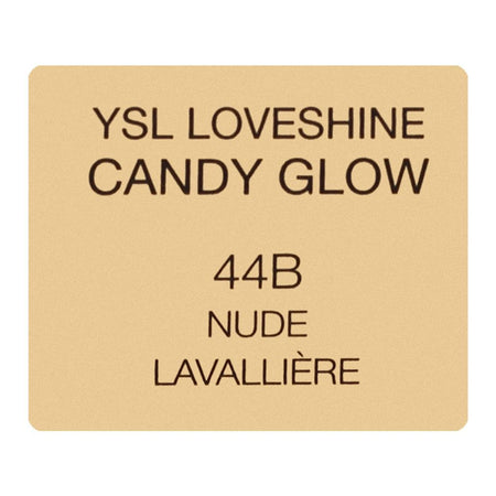 Yves Saint Laurent Love Shine Candy Glow Sheer Shine Color & Care Lip Balm, 44B Nude Lavalliere, 3.1g - Image 6