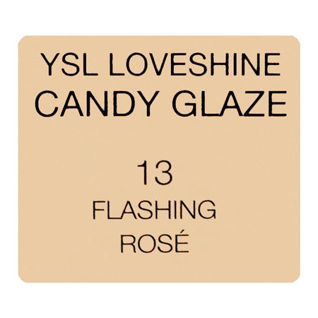 Yves Saint Laurent Love Shine Candy Glaze Glossy Shine Lip Gloss Stick, 13 Flashing Rose, 3.2g - Image 6