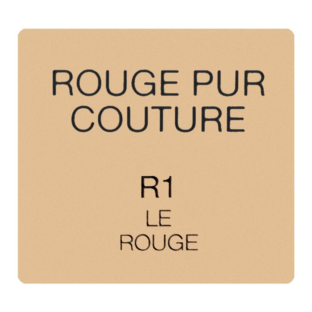 Yves Saint Laurent Rouge Pur Couture Satin Color Lipstick, R1 Le Rouge, 3.8g - Image 6