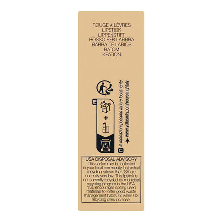 Yves Saint Laurent Rouge Pur Couture Satin Color Lipstick, R4 Rouge Extravagance, 3.8g - Image 4