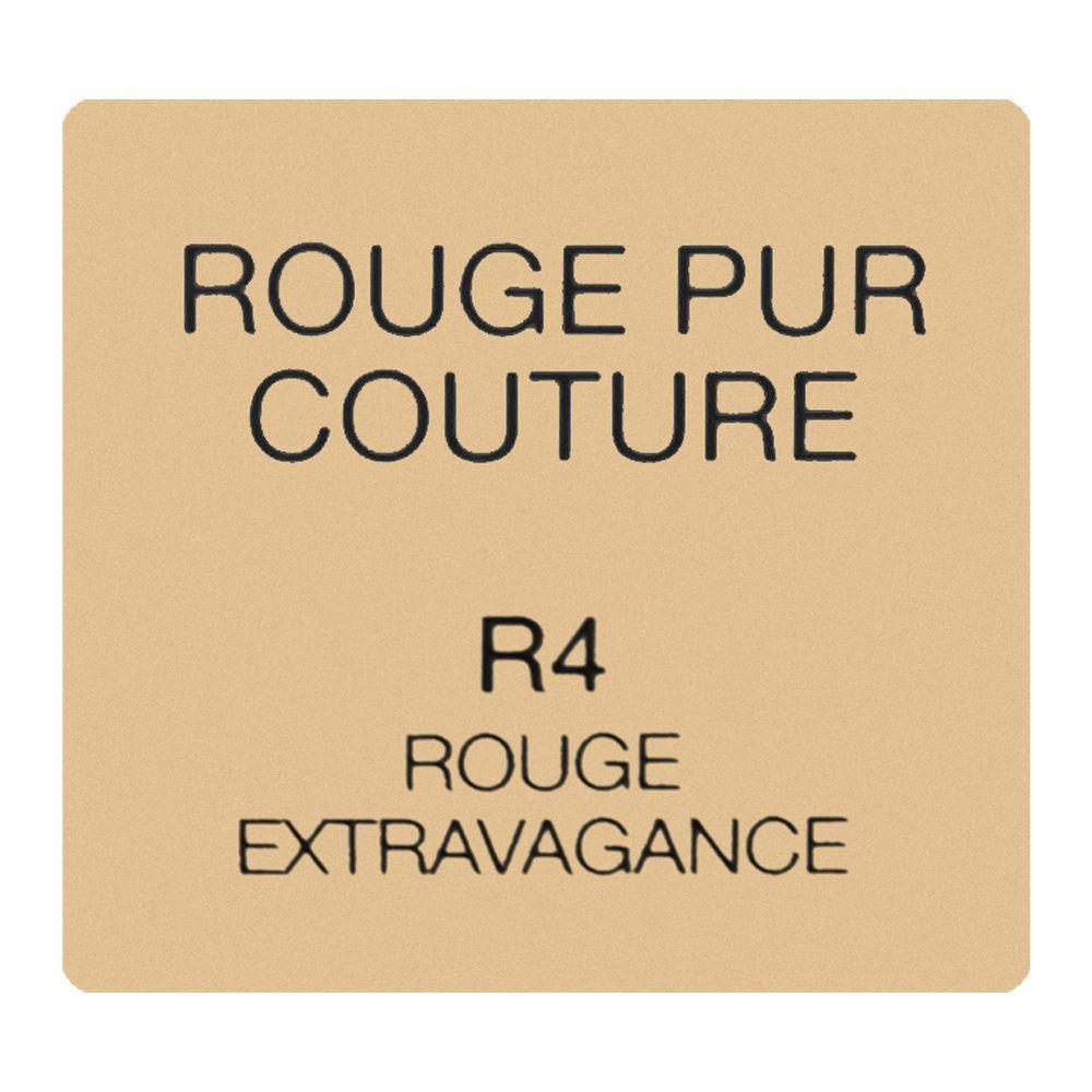 Yves Saint Laurent Rouge Pur Couture Satin Color Lipstick, R4 Rouge Extravagance, 3.8g - Image 6