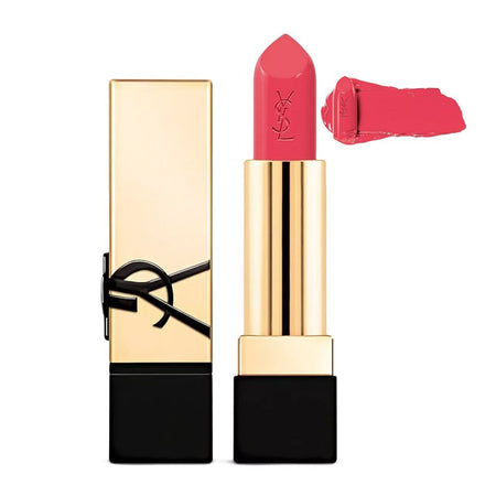 Yves Saint Laurent Rouge Pur Couture Satin Color Lipstick, P4 Chic Coral, 3.8g - Main Image