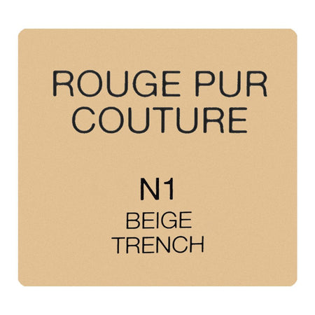 Yves Saint Laurent Rouge Pur Couture Satin Color Lipstick, N1 Beige Trench, 3.8g - Image 6