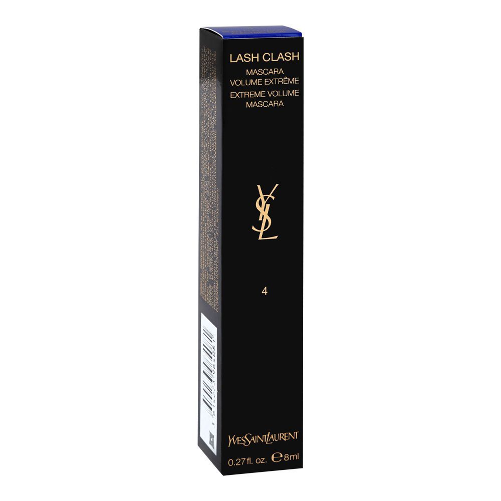 Yves Saint Laurent Lash Clash Extreme Volume Mascara, 4 Electric Blue, 8ml - Image 2