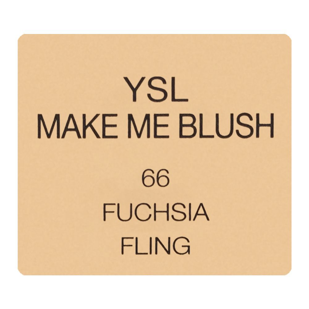 Yves Saint Laurent Make Me Blush Liquid Blush, 66 Fuchsia Fling, 15ml - Image 6