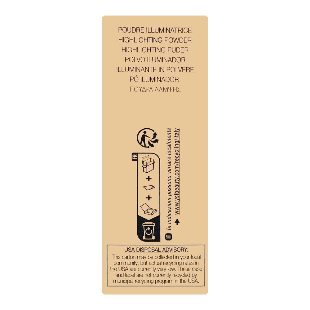 Yves Saint Laurent All Hours Hyper Luminize Multi-Use Highlighting Powder, 01 Libertine Light, 5g - Image 5