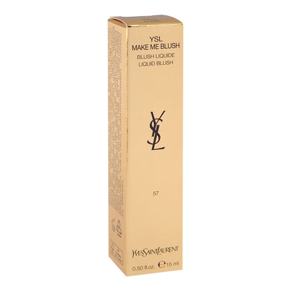 Yves Saint Laurent Make Me Blush Liquid Blush, 57 Coral Blush, 15ml - Image 2