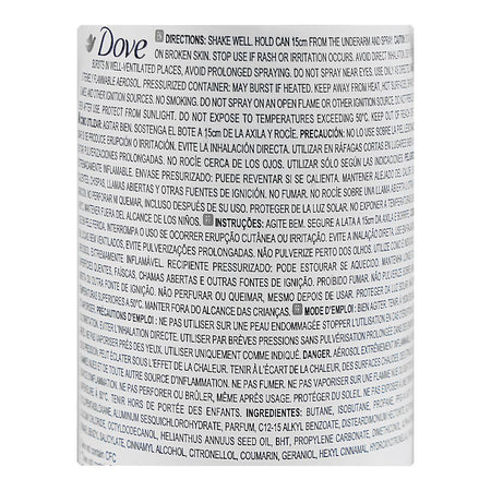 Dove Invisible Dry Violet & White Freesia Scent Anti-Perspirant Deodorant Spray, For Women, Vegan, 150ml - Image 3