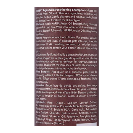 Max Fair Harba Argan Oil Strengthening Shampoo, For All Types Of Hair, 236ml - Image 3