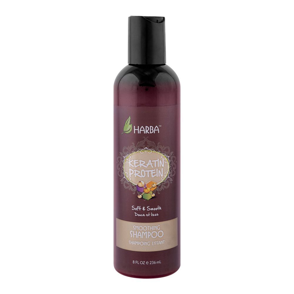 Max Fair Harba Keratin Protein Soft & Smoothing Shampoo, 236ml - Main Image
