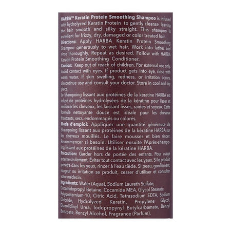 Max Fair Harba Keratin Protein Soft & Smoothing Shampoo, 236ml - Image 3