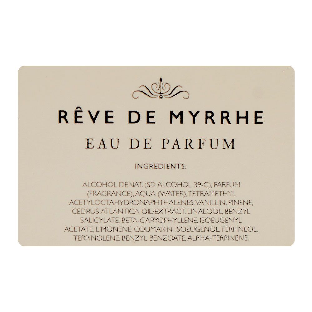 Versace Atelier Reve De Myrrhe, Eau De Parfum, For Men & Women, 100ml - Image 4