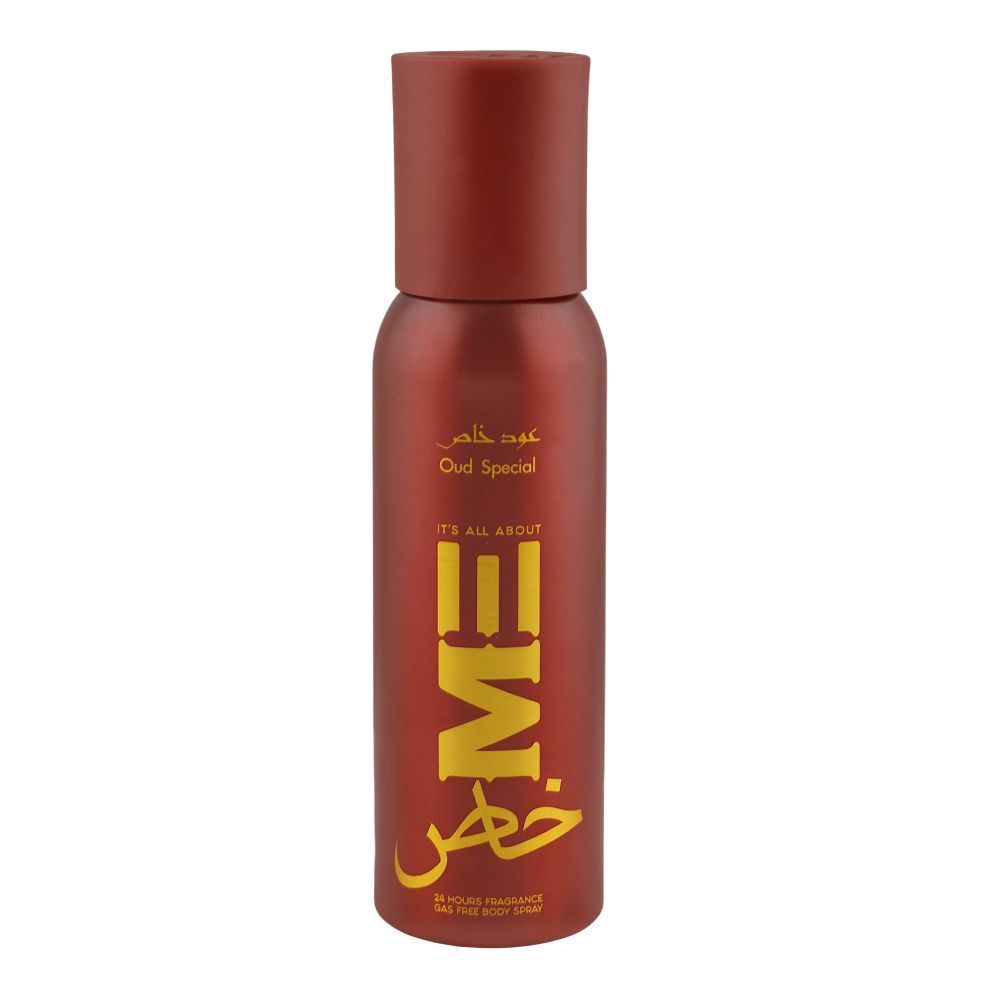 It's All About Me Oud Special 24H Fragrance Gas Free Body Spray, 120ml - Main Image