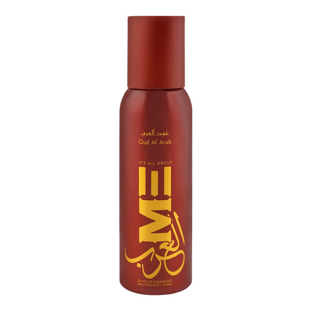 It's All About Me Oud Al Arab 24H Fragrance Gas Free Body Spray, For Men & Women, 120ml - Main Image