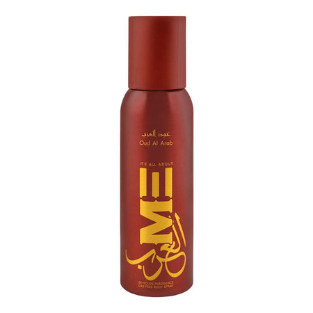It's All About Me Oud Al Arab 24H Fragrance Gas Free Body Spray, For Men & Women, 120ml - Main Image