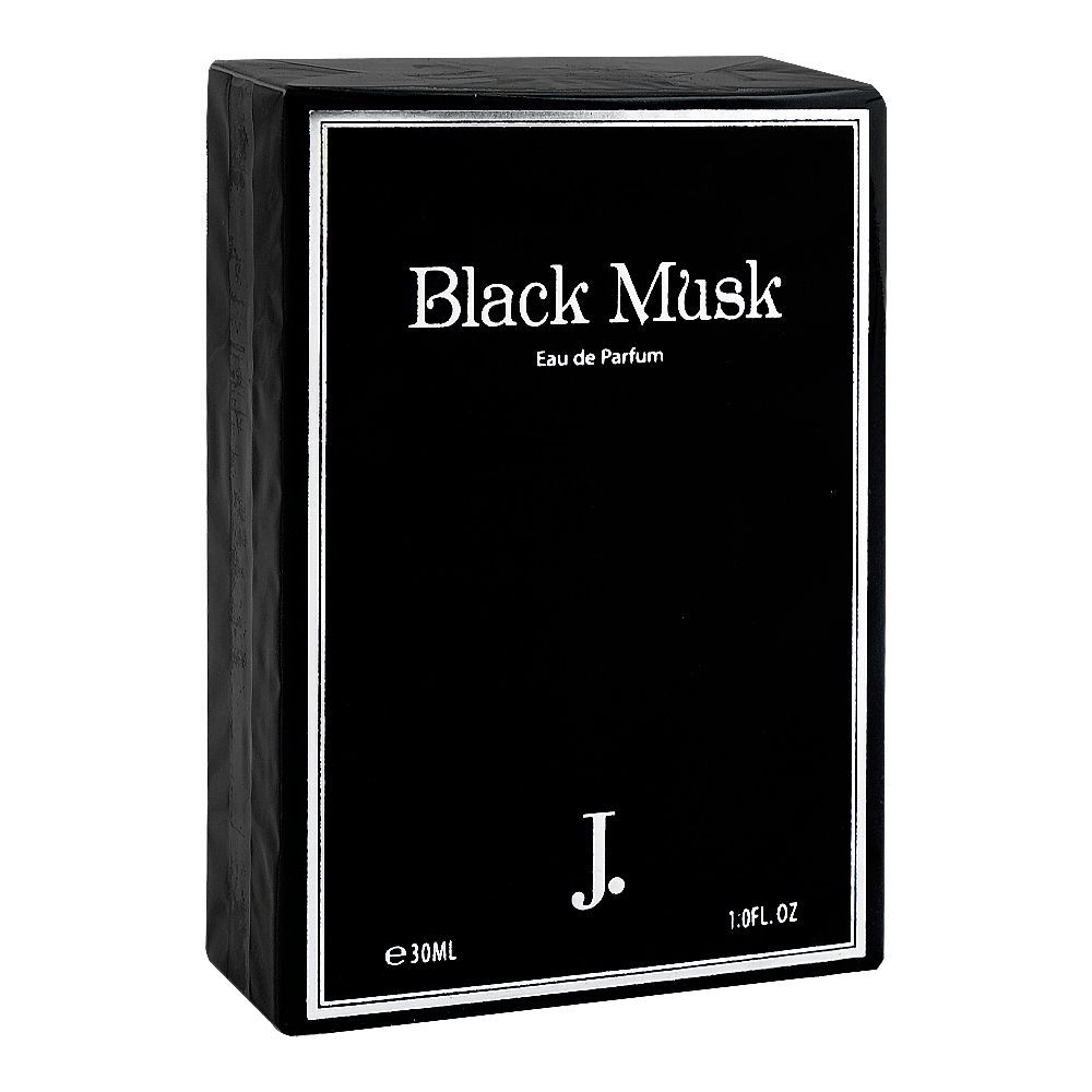Junaid Jamshed J. Black Musk, Eau De Parfum, For Men, 30ml - Image 2