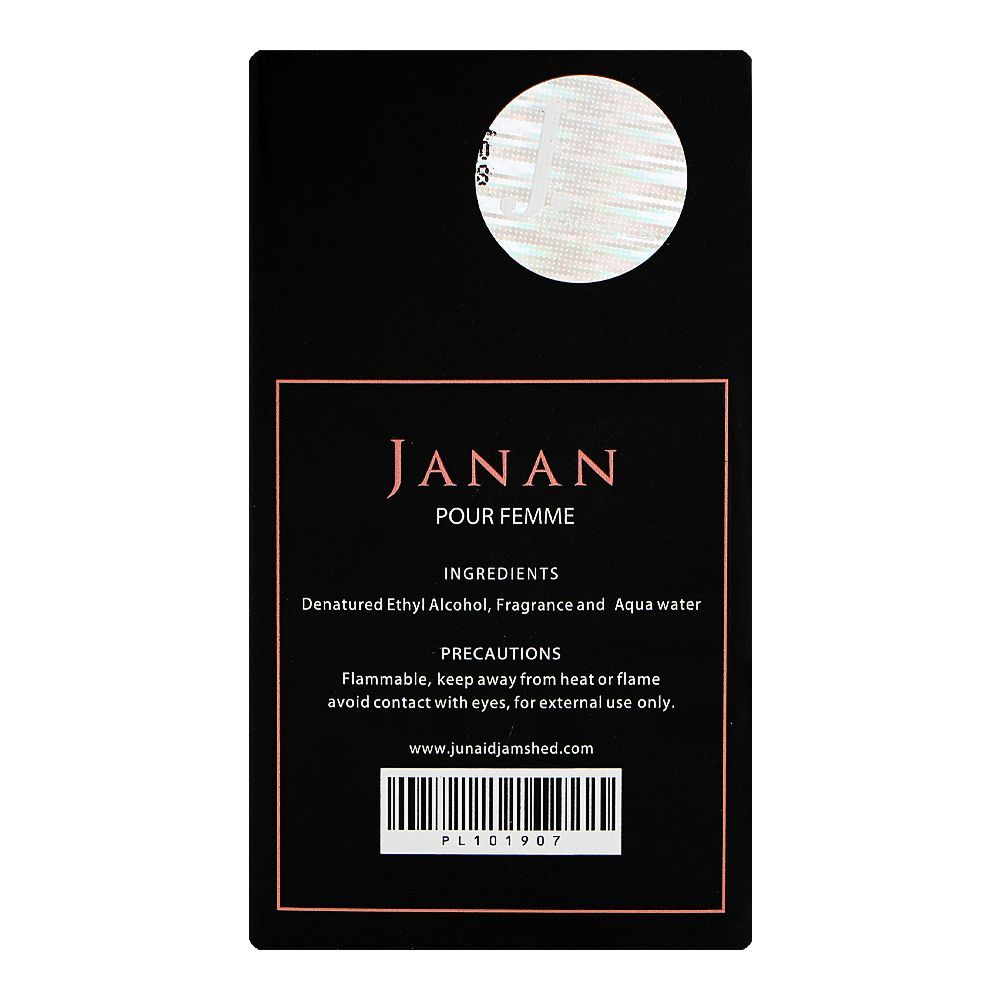 Junaid Jamshed J. Janan Pour Femme, Eau De Parfum, For Women, 30ml - Image 3