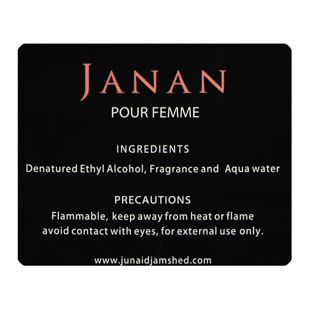 Junaid Jamshed J. Janan Pour Femme, Eau De Parfum, For Women, 30ml - Image 4