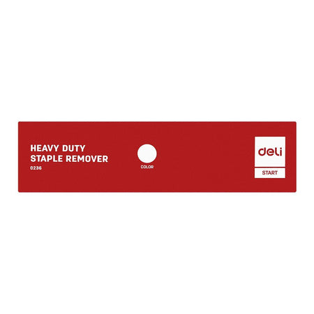 Deli Staple Remover Heavy Duty, White, E0236 - Image 6
