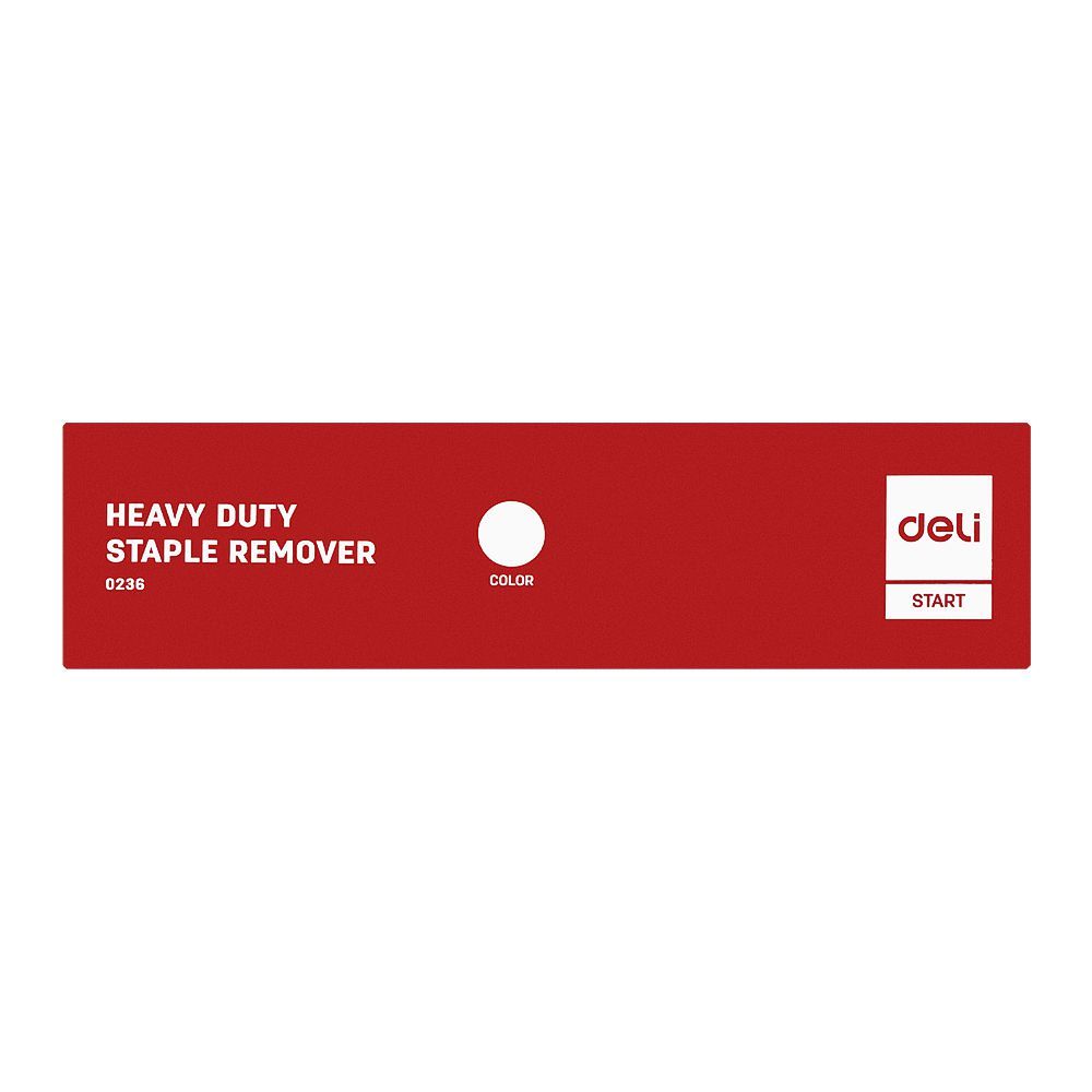 Deli Staple Remover Heavy Duty, White, E0236 - Image 6