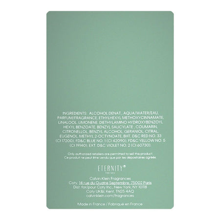 Calvin Klein Eternity Cologne, Eau de Toilette, For Men, 100ml - Image 3