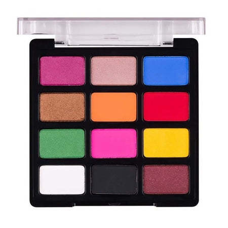 Junaid Jamshed Note Love At First Sight Eyeshadow Palette, 210 Festival Time, 1.3g X 12-Pack - Main Image