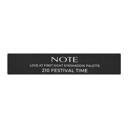 Junaid Jamshed Note Love At First Sight Eyeshadow Palette, 210 Festival Time, 1.3g X 12-Pack - Image 6