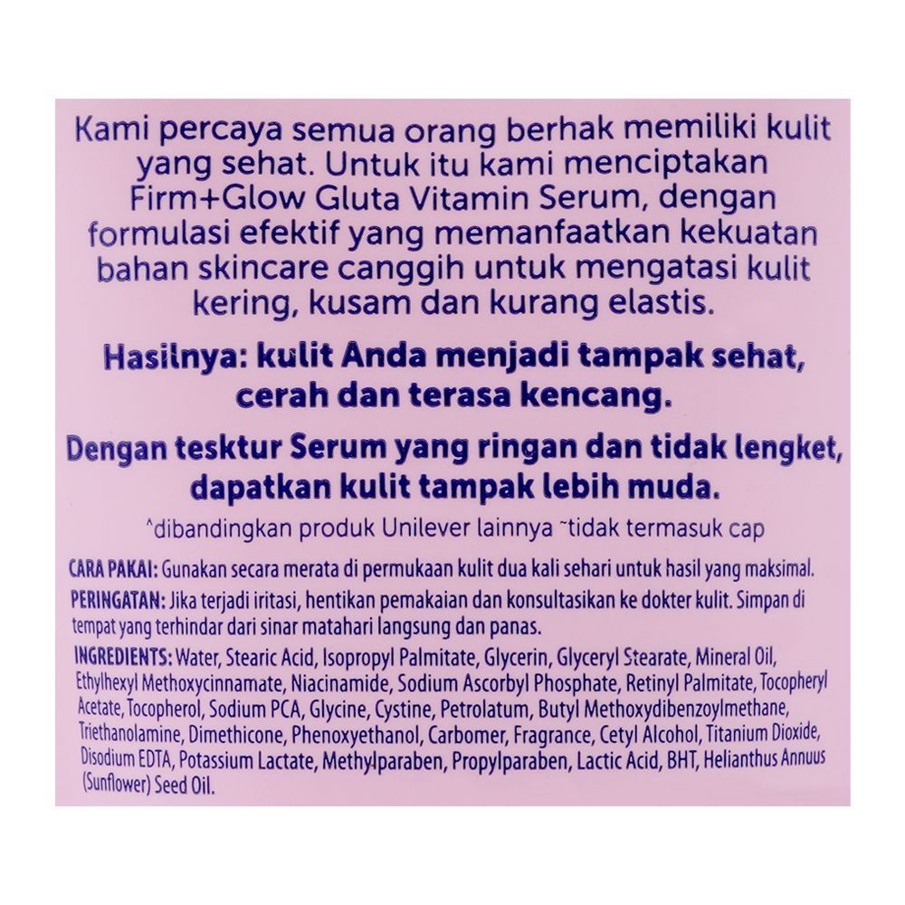 Vaseline Healthy Bright Firm + Glow Gluta Vitamin Youthful Serum, 180ml - Image 3
