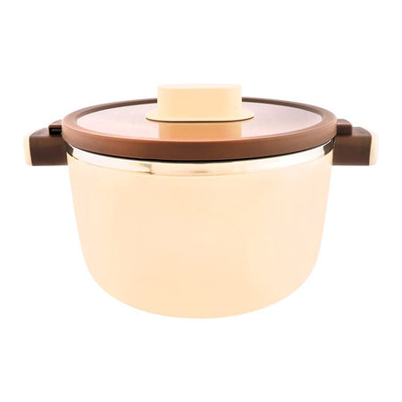 Happy Ware Forte Warmer Hot Pot With Twist Lock Lid, 29.5 x 22.2 x 16.5cm, 3.5 Liters, Brown, SU-648 - Image 3
