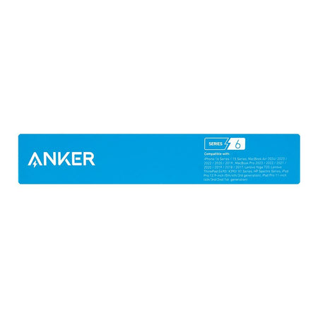 Anker USB-C To USB-C Fast Charging Cable For Apple & Samsung, Uncycled Braided, 240W, Black, A82E2H11 - Image 5