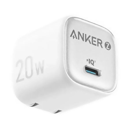 Anker Zolo Fast Charger For Apple & Samsung, 20W, PD 3.0, White, A2699J21 - Main Image
