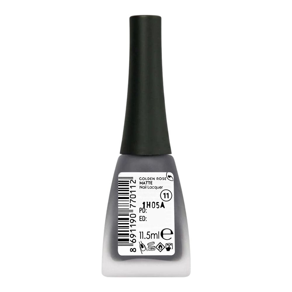 Golden Rose Matte Nail Lacquer, 11, 11.5ml - Image 2