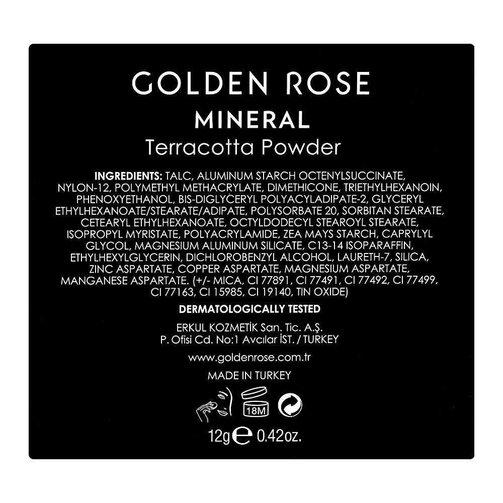 Golden Rose Mineral Terracotta Powder, 07, 12g - Image 4