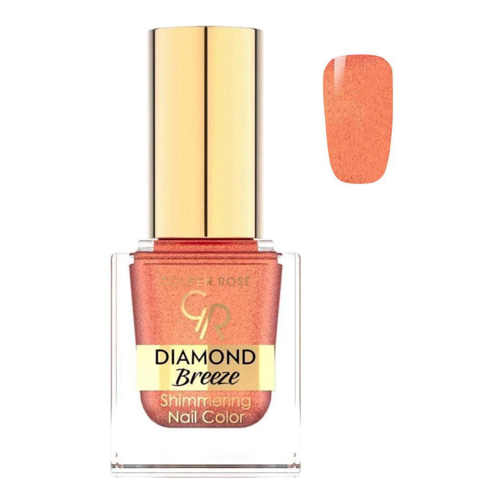 Golden Rose Diamond Breeze Shimmering Nail Color, 03, 10.5ml - Main Image