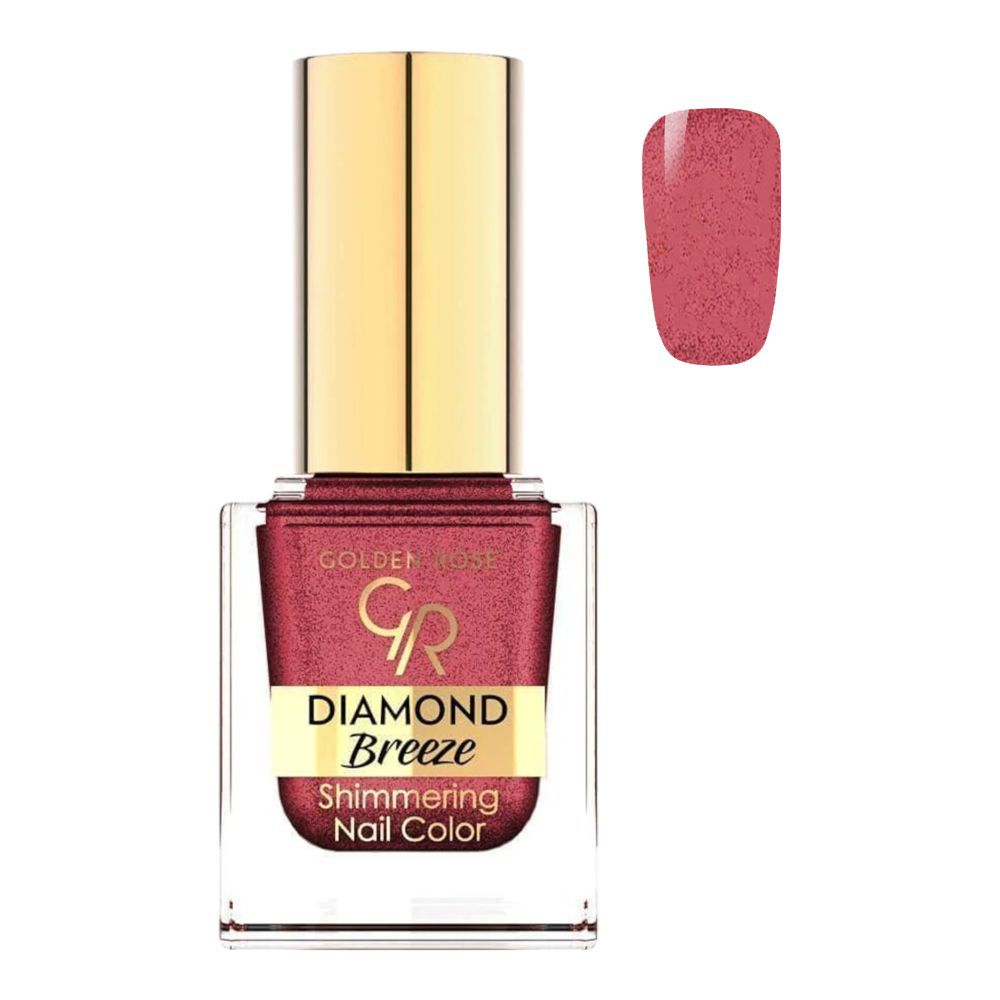 Golden Rose Diamond Breeze Shimmering Nail Color, 04, 10.5ml - Main Image