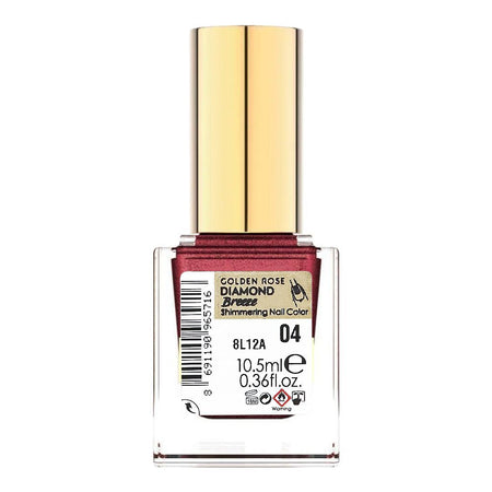 Golden Rose Diamond Breeze Shimmering Nail Color, 04, 10.5ml - Image 2