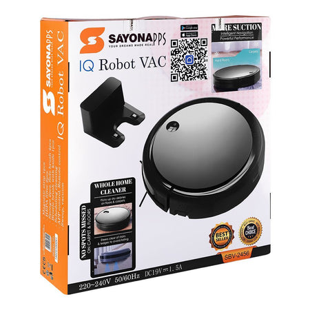 Sayona IQ Robot Vacuum Cleaner, 220-240V, 1.5A, SBV-2456 - Main Image