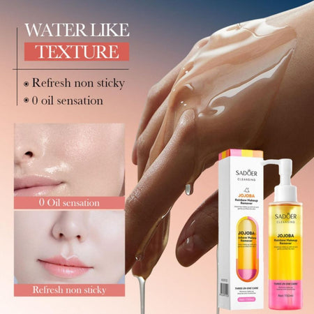Sadoer Cleansing Jojoba Rainbow Makeup Remover, 150ml, SD51523 - Image 2